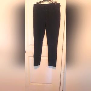 Womens pull on black skinny jeans